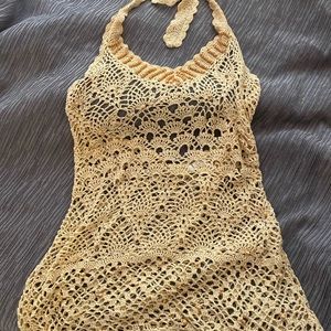 Crochet Charlotte ruse top